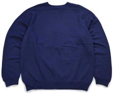 画像2: 80s USA製 Hanes Paramount A Gulf+Western Company ロゴ スウェット 紺 XL (2)