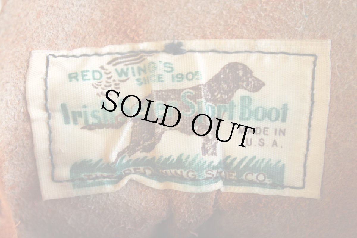 画像5: 80s REDWINGレッドウイング 875 犬タグ アイリッシュセッター ブーツ (5)