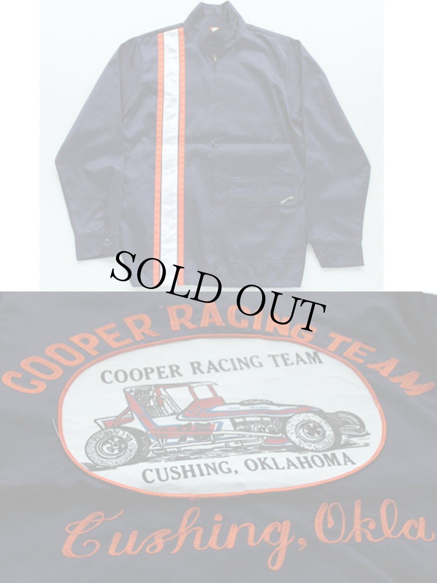 画像2: 70's BobHadley チェーン刺繍 レーシングジャケット S (2)