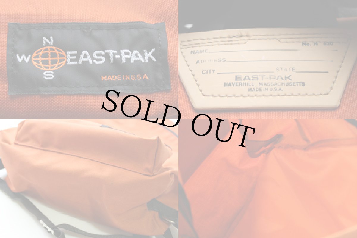 画像3: デッドストック★70s USA製 EASTPAKイーストパック リュックサック オレンジ (3)