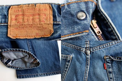 画像2: 60s USA製 LEVI'Sリーバイス 505 BIGE 耳付き デニムパンツ w36