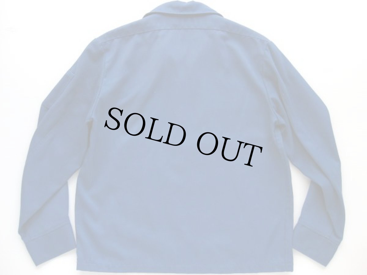 画像2: 80s USA製 PEPSI ペプシ コーラ パッチ付き ワークジャケット 青 40 (2)