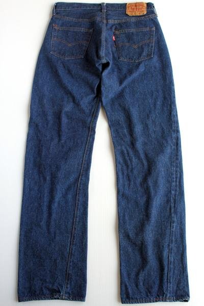 画像1: 80s USA製 Levi'sリーバイス 501 赤耳 デニムパンツ w32 L36