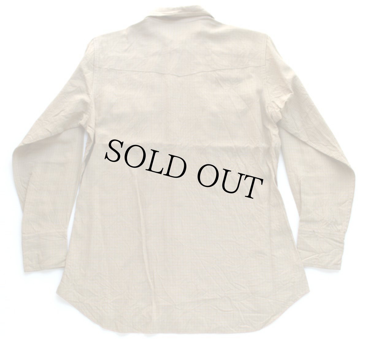 画像2: 50s HBARC チェック レーヨン ウエスタンシャツ 15 (2)