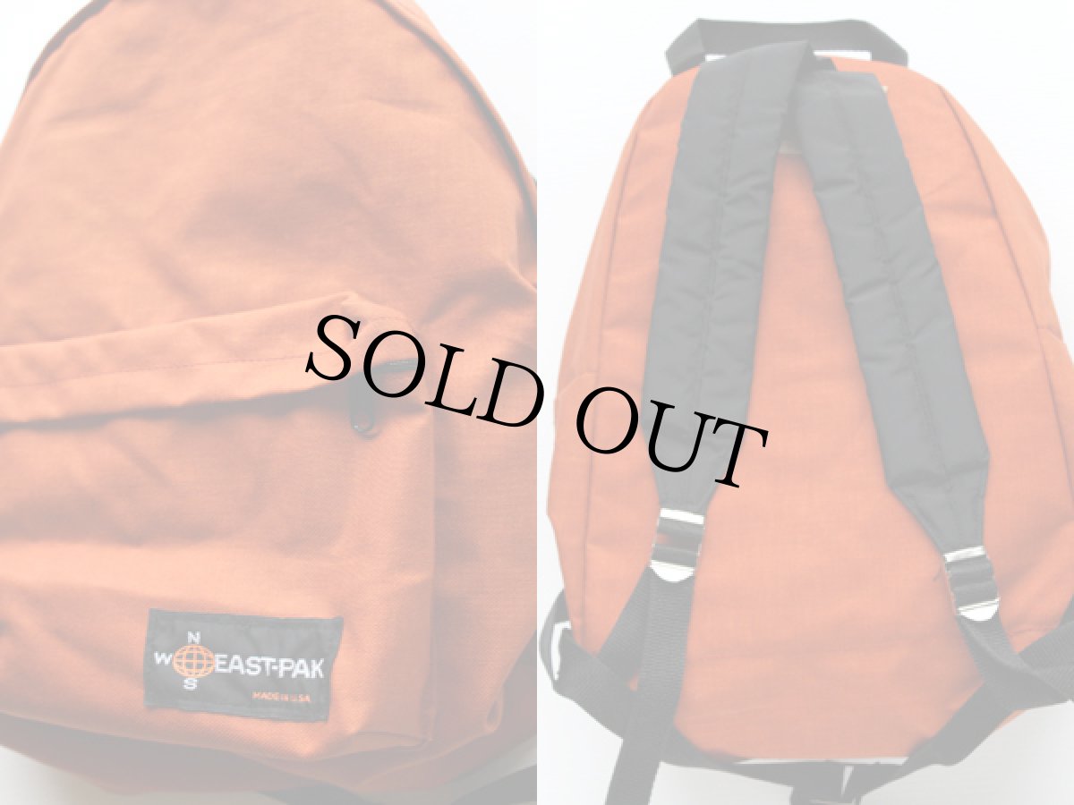 画像2: デッドストック★70s USA製 EASTPAKイーストパック リュックサック オレンジ (2)