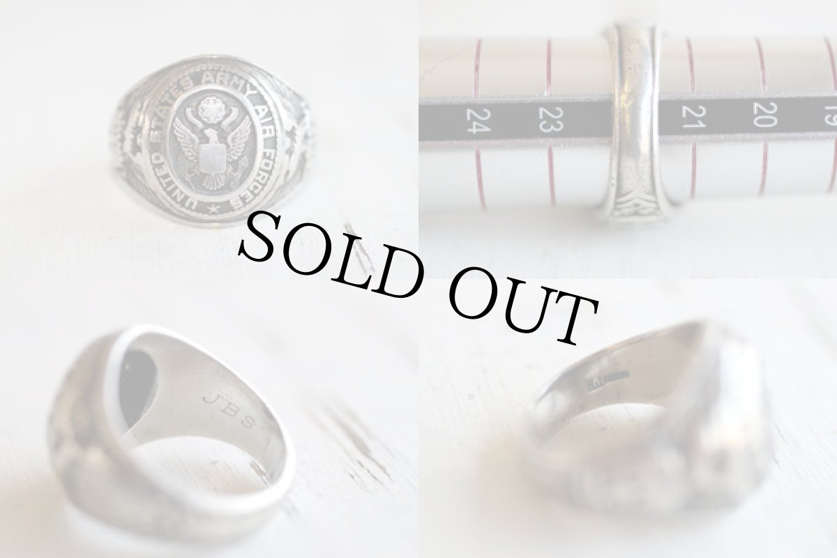 画像3: ビンテージ U.S.ARMY AIR FORCES ミリタリーリング★WW2 USAAF (3)