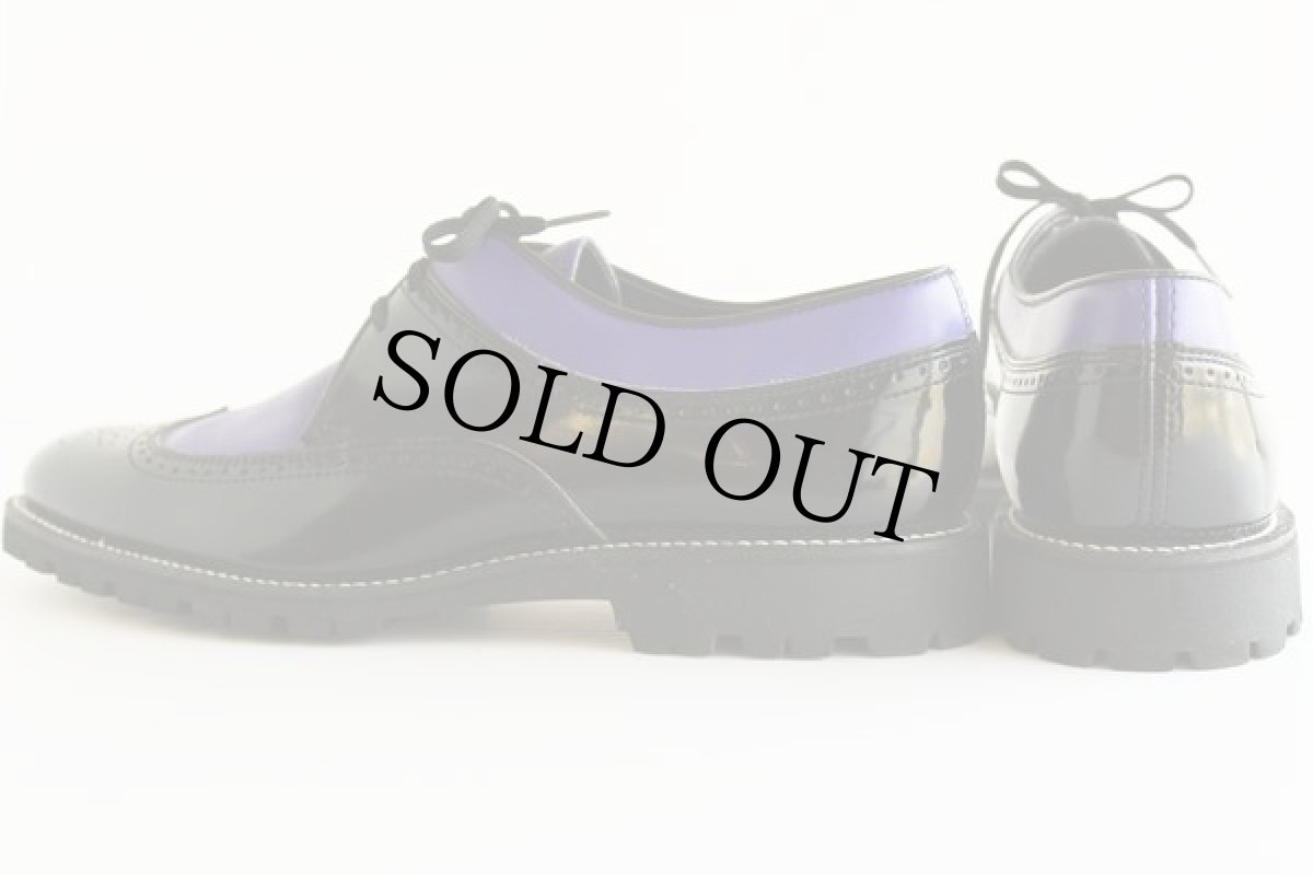 画像2: STACY ADAMSステイシーアダムス ツートンレザーシューズ8★革靴 (2)