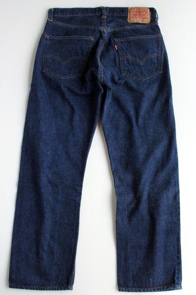 画像1: 70s USA製 Levi'sリーバイス 501 シングル 66前期 デニムパンツ W33 L30