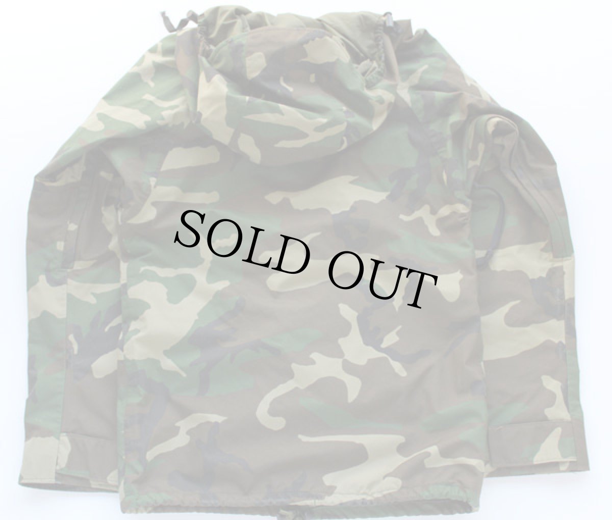 画像2: 80s 米軍 U.S.ARMY ECWCS GEN1 ウッドランドカモ GORE-TEXゴアテックスパーカー 初期型 XS-R (2)