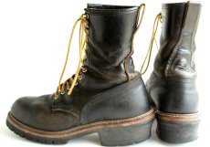 画像2: 90s USA製 REDWING レッドウイング PT83 ロガーブーツ 2218 茶芯 10D (2)