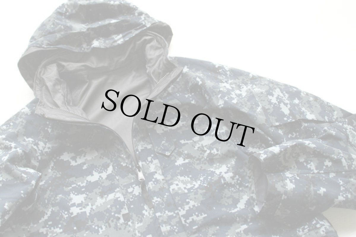 画像3: 00s 米軍 U.S.NAVY ECWCS GEN2 NWU デジタルカモ GORE-TEXゴアテックスパーカー M-L (3)