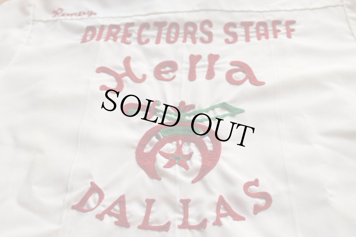 画像5: 70s Elleco フリーメイソン シュライナー Hella刺繍 シャツ (5)