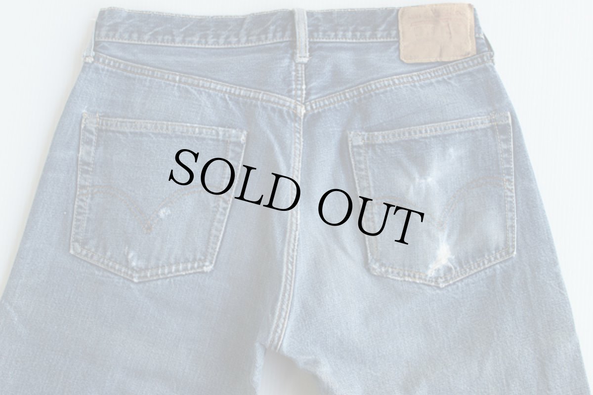 画像4: 60s LEVI'Sリーバイス 501 BIGE デニムパンツ w33 L36 (4)