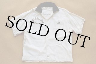 スペシャル 60s Jantzen 白黒 コットンシャツ 半袖 XL スペシャル 60s Jantzen 白黒 コットンシャツ 半袖 XL