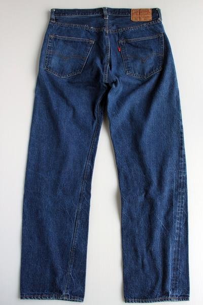 画像1: 70s USA製 Levi'sリーバイス 501 シングル 66前期 デニムパンツ W35 L34