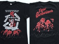 画像3: 70s New Barbarians バンドTシャツ 黒 (3)