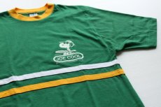 画像1: 70s USA製 Championチャンピオン スヌーピー JOE COOL Tシャツ L (1)