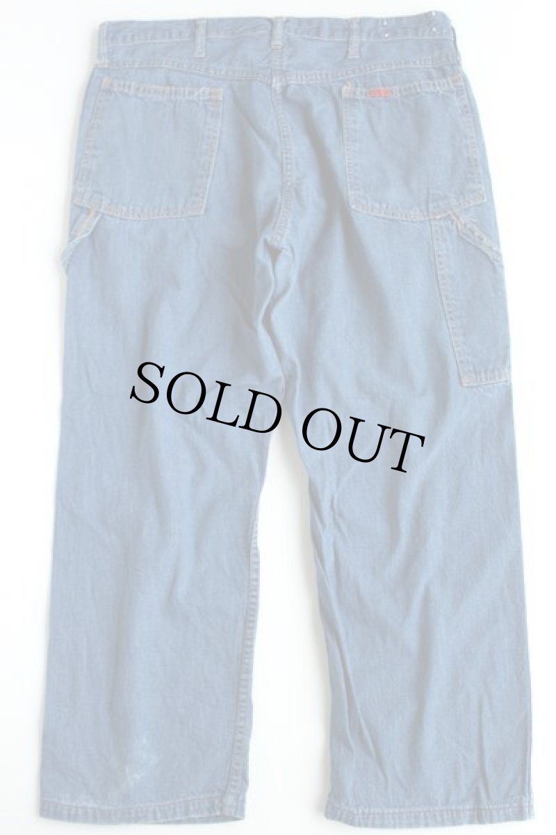 画像2: 70s BIG SMITHビッグスミス デニム ペインターパンツ w35 (2)