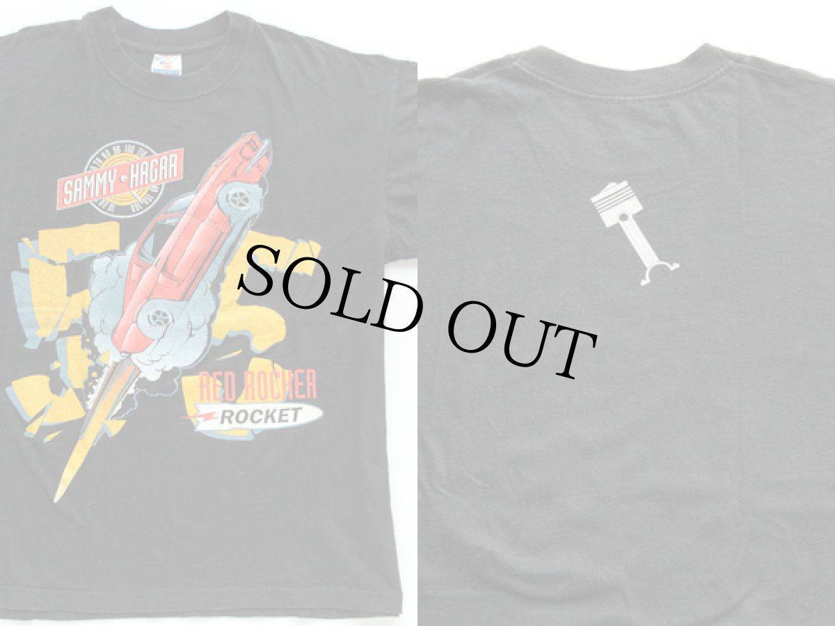 画像2: 90s SAMMY HAGARサミーヘイガー RED ROCKER Tシャツ 黒 XL (2)