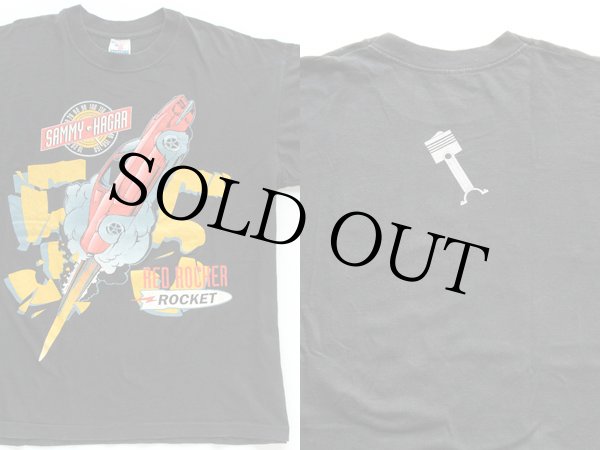 当店の記念日 90s XL 黒 Tシャツ ROCKER RED HAGARサミーヘイガー SAMMY ミュージシャン