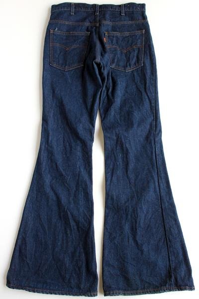 画像1: 70s USA製 Levi's リーバイス 684 デニムパンツ w32 L34★ベルボトム ビッグベル