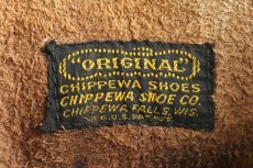 画像5: 50s CHIPPEWAチペワ ワークブーツ 茶 (5)