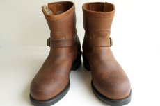 画像3: 90s USA製 CHIPPEWAチペワ PT91 ショートエンジニアブーツ 茶 10 (3)