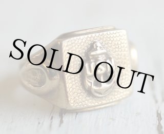 ビンテージ U.S.NAVY ミリタリーリング☆USN WW2 シルバー - Sixpacjoe