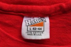 画像3: 70s USA製 Hanes MR.BILL Tシャツ 赤 L (3)