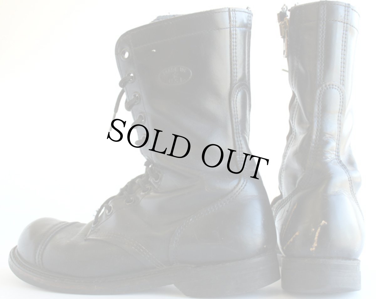 画像2: 70s 米軍 サイドジップ ジャンプブーツ 9 (2)