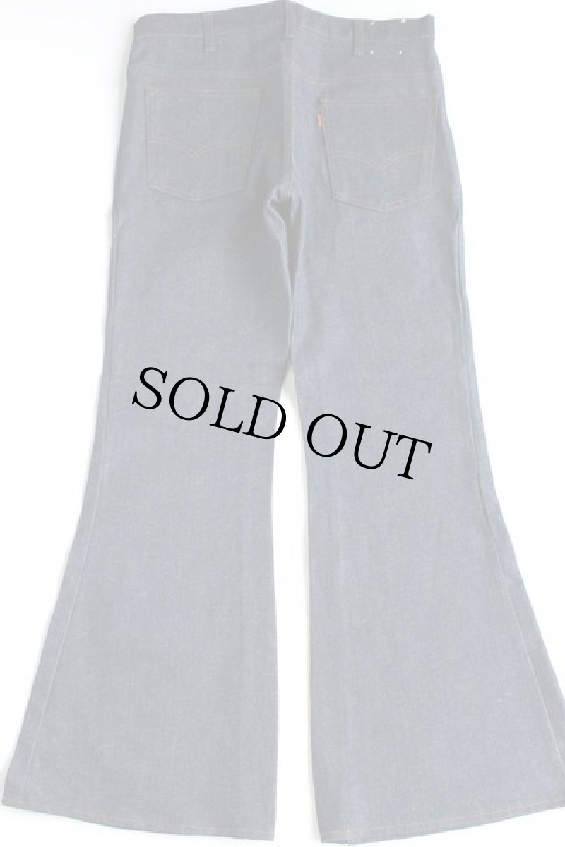 画像2: デッドストック★70s USA製 Levi'sリーバイス 684 デニムパンツ w36 L32★ベルボトム ビッグベル (2)