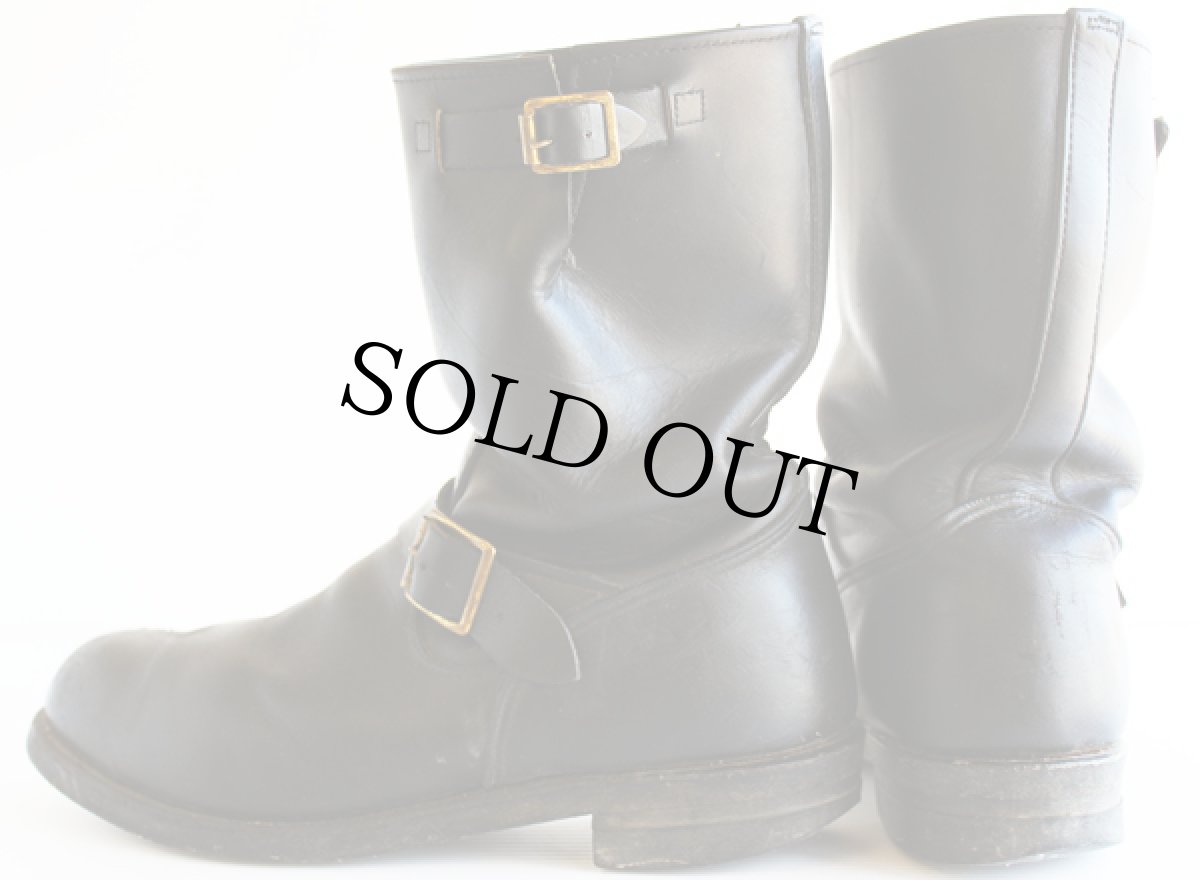 画像2: 80s USA製 UNKNOWN エンジニアブーツ 10EE (2)