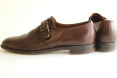 画像2: 英国製 Brooks Brothersブルックスブラザーズ モンクストラップ レザーシューズ★革靴 (2)