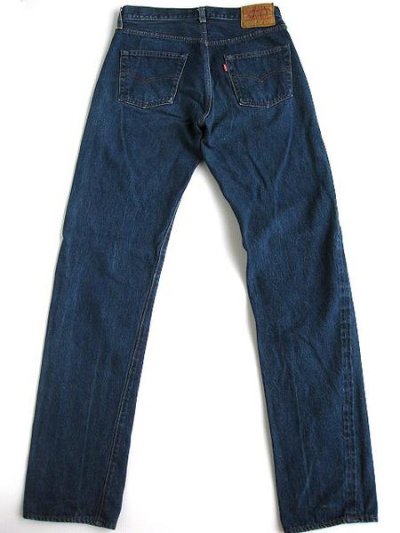 画像1: 80s USA製 Levi'sリーバイス 501 赤耳 デニムパンツ w32 L38