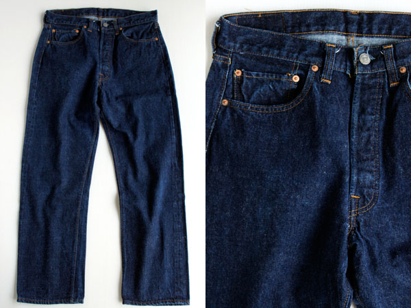 【極上色落ち!!】70s Levi's 501 66前期 デニムパンツ W33