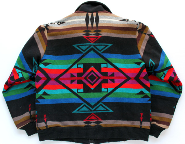 80s USA製 PENDLETONペンドルトン ネイティブ柄 ウール ブランケット