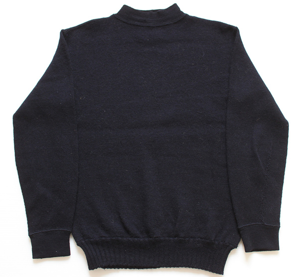 60s 米軍 U.S.NAVY ハイネック ウールニット ゴブセーター L - Sixpacjoe Web Shop