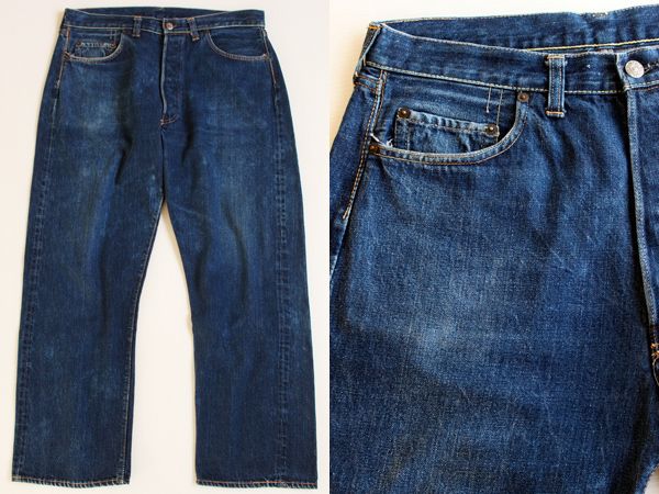 60s LEVI'Sリーバイス 501XX 最終モデル デニムパンツ - Sixpacjoe Web 