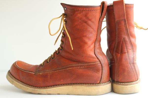 KL4BKSLA19RED WING 70s 877 犬タグ アイリッシュセッター ブーツ