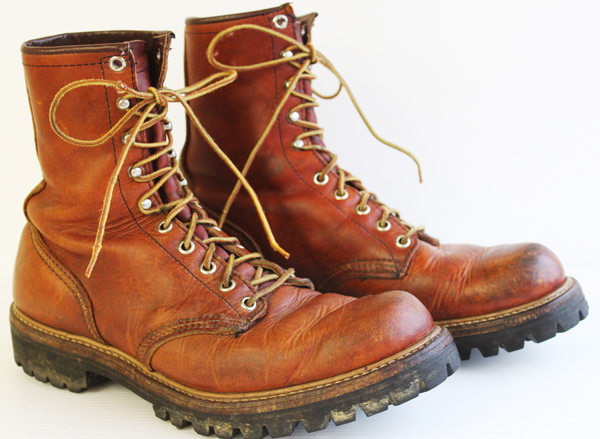 70s REDWINGレッドウイング 899 犬タグ アイリッシュセッター ブーツ