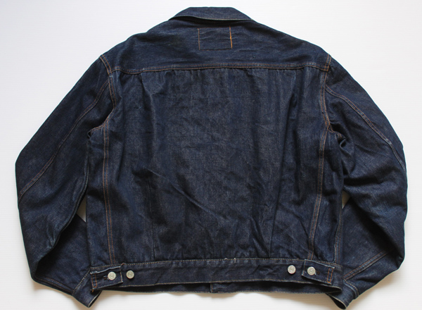 50s LEVI'Sリーバイス 517XX レザーパッチ デニムジャケット 42☆2nd 