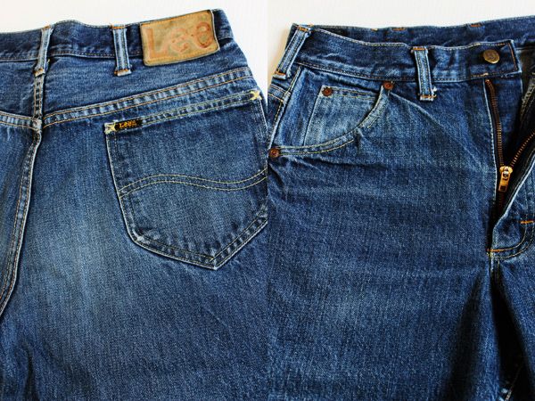 70s USA製 Leeリー 200Z サイド黒タグ デニムパンツ w32★101Z - Sixpacjoe Web Shop