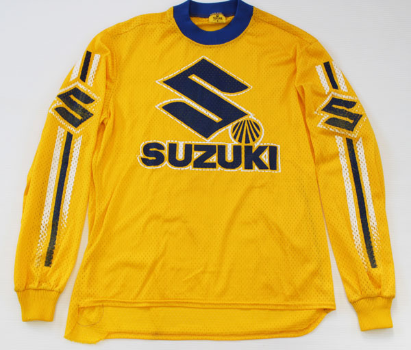 70s USA製 Viking SUZUKI モトクロス メッシュ シャツ S - Sixpacjoe Web Shop