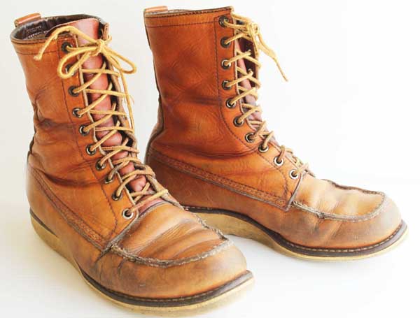 70s REDWINGレッドウイング 877 犬タグ アイリッシュセッター ブーツ