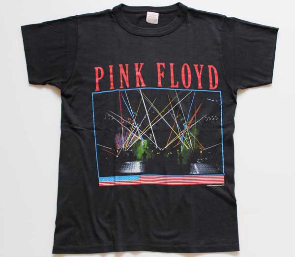 80s USA製 PINK FLOYDピンクフロイド バンドTシャツ 黒 L - Sixpacjoe 