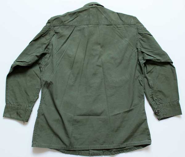 60s 米軍 U.S.ARMY ジャングルファティーグジャケット ノンリップ 3rd