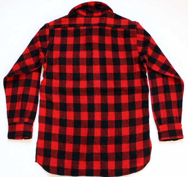 40's ROOMY RICHARDチェック ウールシャツ 赤×黒 - Sixpacjoe Web Shop