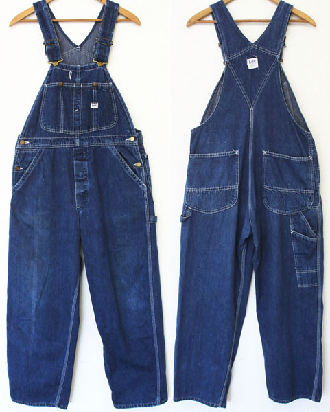 60s USA製 Leeリー JELT DENIMジェルトデニム オーバーオール - Sixpacjoe Web Shop