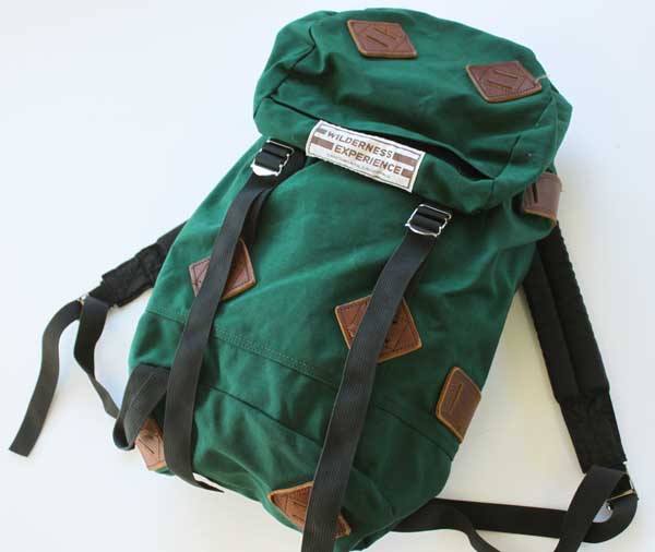 70s WILDERNESS EXPERIENCE バックパック 緑 - Sixpacjoe Web Shop