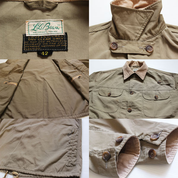 70s L.L.Bean 筆記体タグ フィッシングジャケット - Sixpacjoe Web Shop